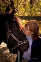 2010 Horse and Owner Portrait Wisconsin outdoor photo