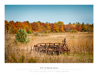 Memories of working fields from a time gone by, Door County Wisconsin fall outdoor photo
